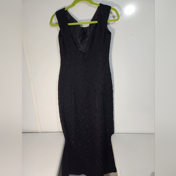 Vintage Formal Gown With Shawl. Made By Ladies Garment Union. Size XS - Picture 3 of 10